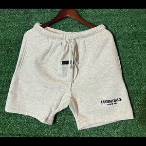 Essentials Men's light oatmeal Shorts Sz XS